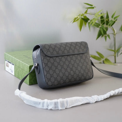 Bolso de hombro minimalista estampado de alta gama
