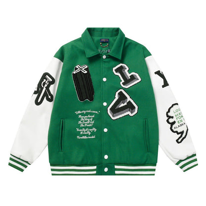Chaqueta de béisbol clásica