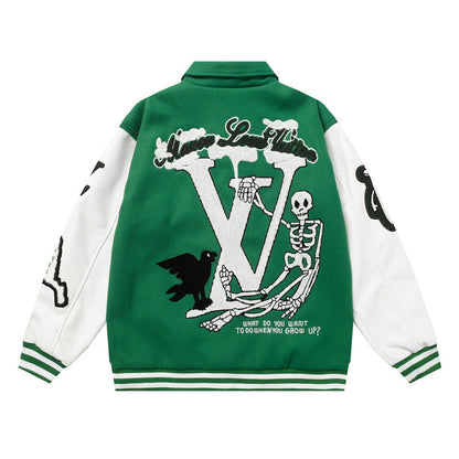 Chaqueta de béisbol clásica