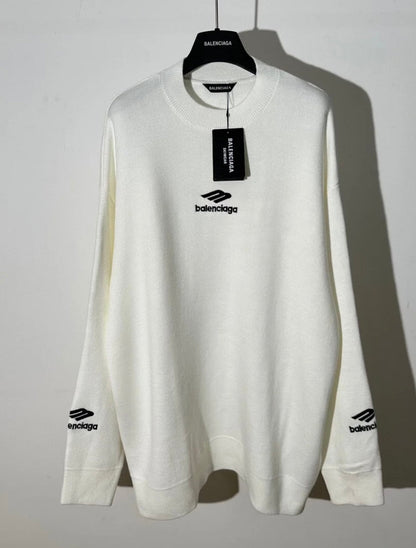 Pull classique à col rond