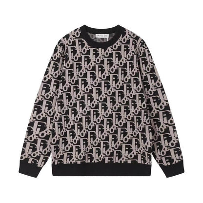 Suéter clásico con estampado integral