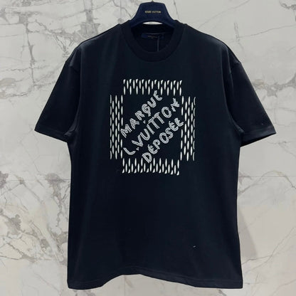 Camiseta bordada con perlas