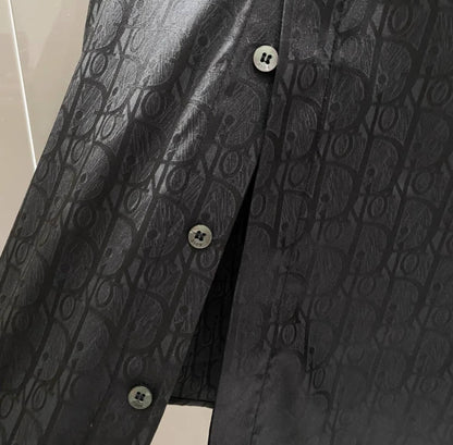 Camisa suave con estampado integral