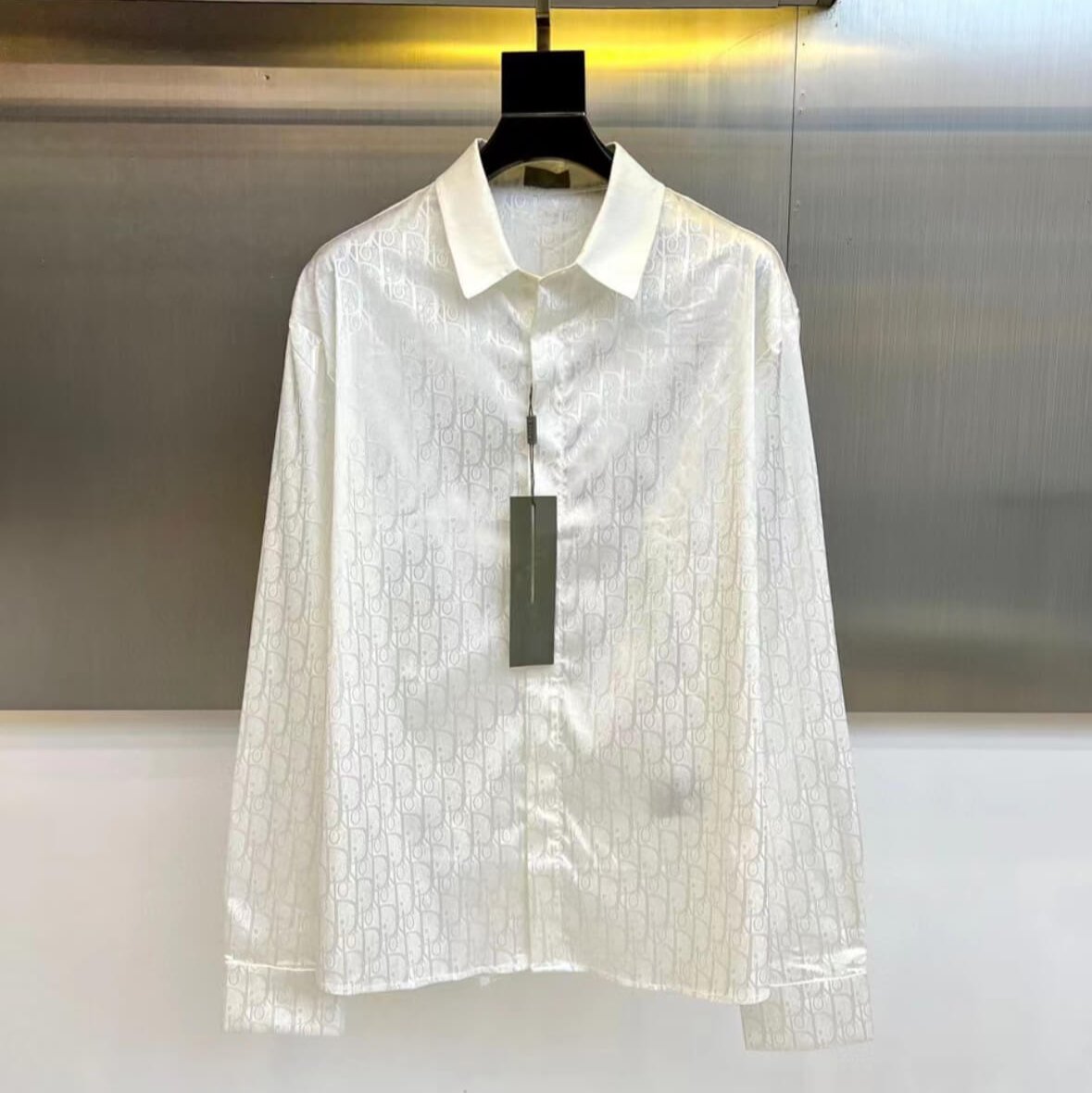 Camisa suave con estampado integral