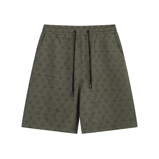 Trendy Casual All-Over Print Drawstring Shorts