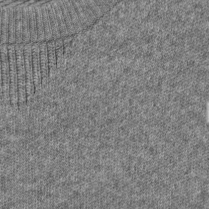 3D Letter Print Knitted Sweater