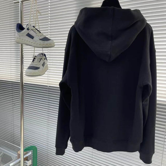 Sweat-shirt à imprimé lettre miroir