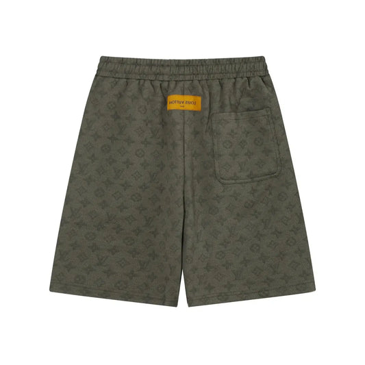 Trendy Casual All-Over Print Drawstring Shorts