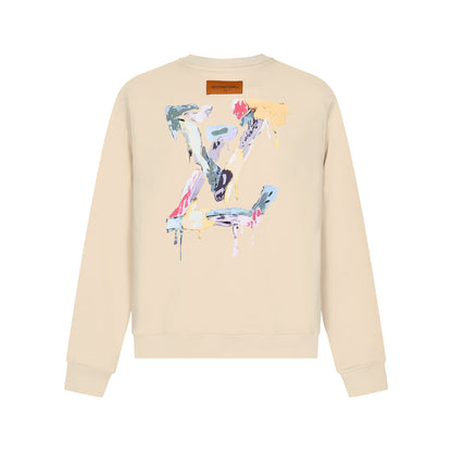Sudadera con estampado de grafiti