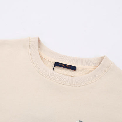 Sudadera con estampado de grafiti