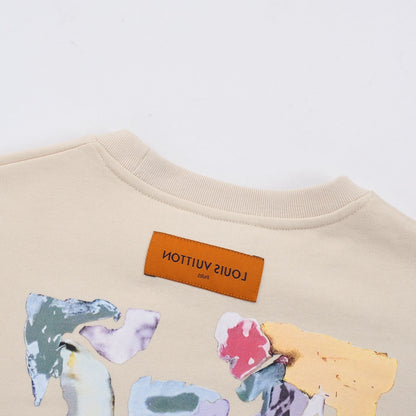 Sudadera con estampado de grafiti