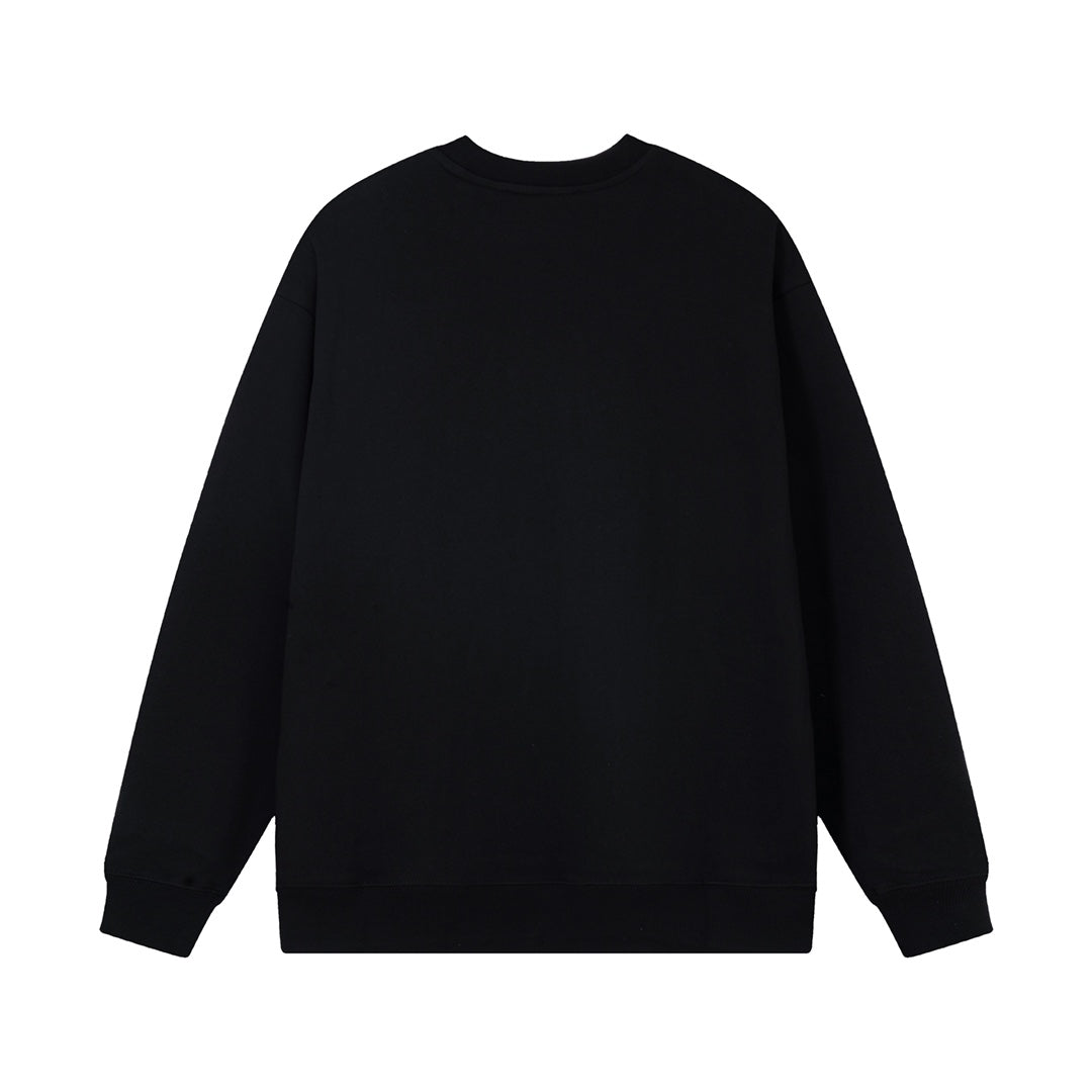 Sudadera clásica con estampado superpuesto