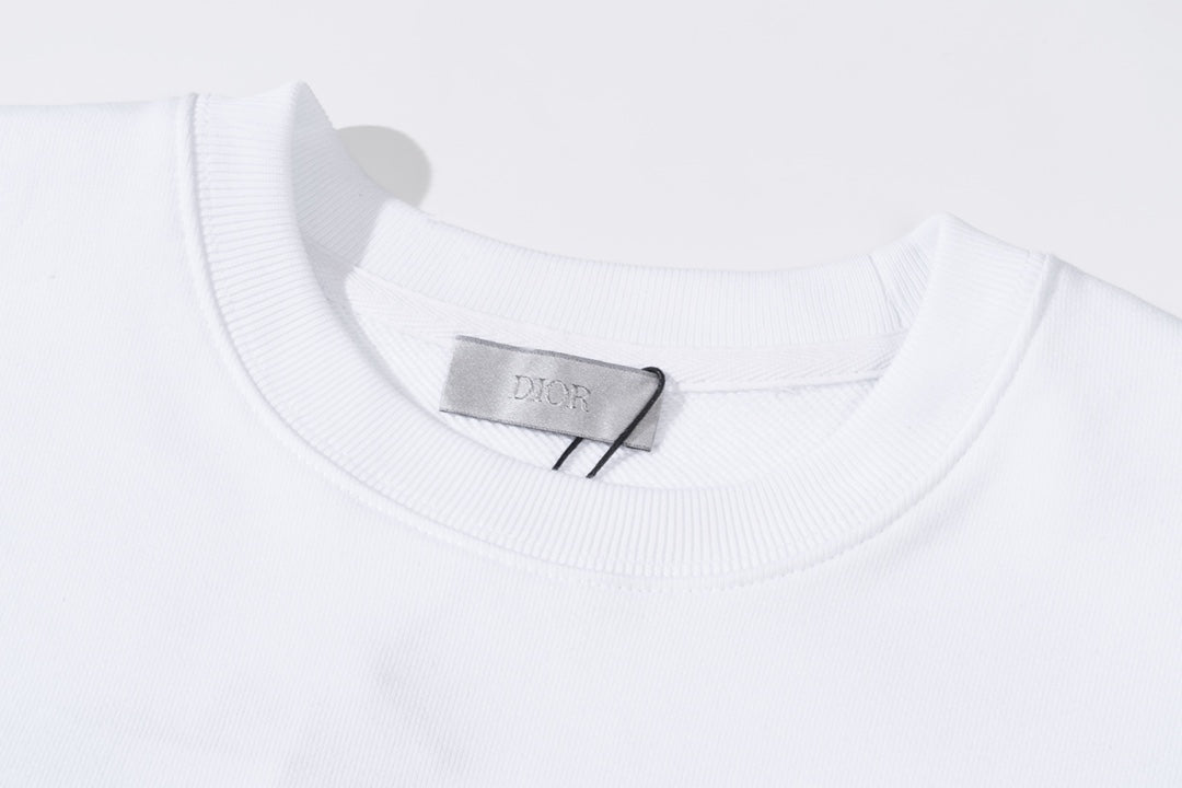 Sudadera clásica con estampado superpuesto