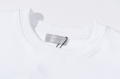 Sudadera clásica con estampado superpuesto