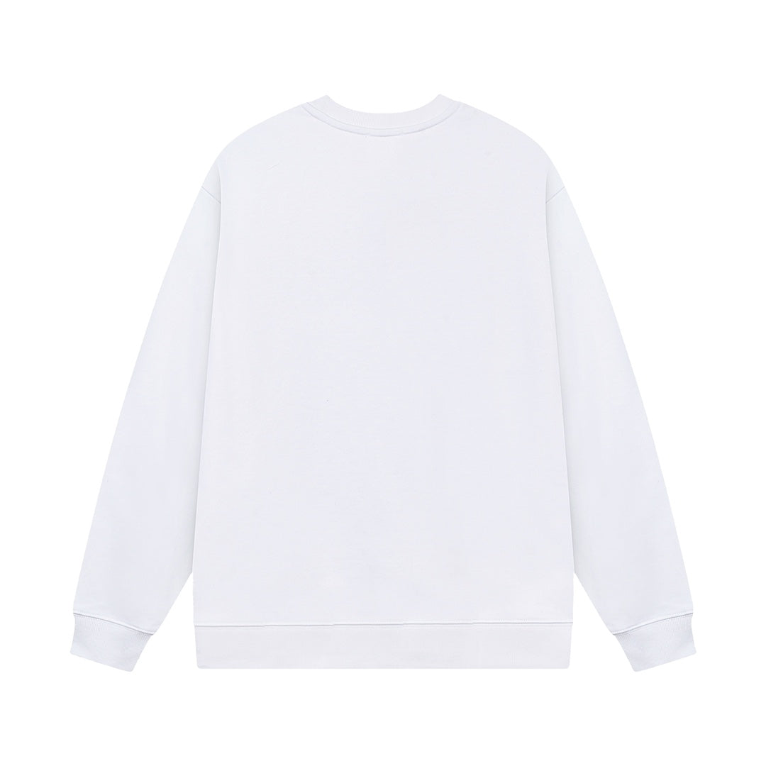 Sudadera clásica con estampado superpuesto