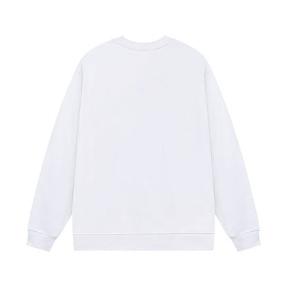 Sudadera clásica con estampado superpuesto