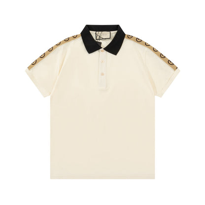 Polo con parches de doble G
