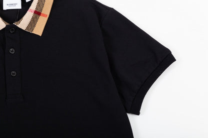 Polo clásico de patchwork a cuadros