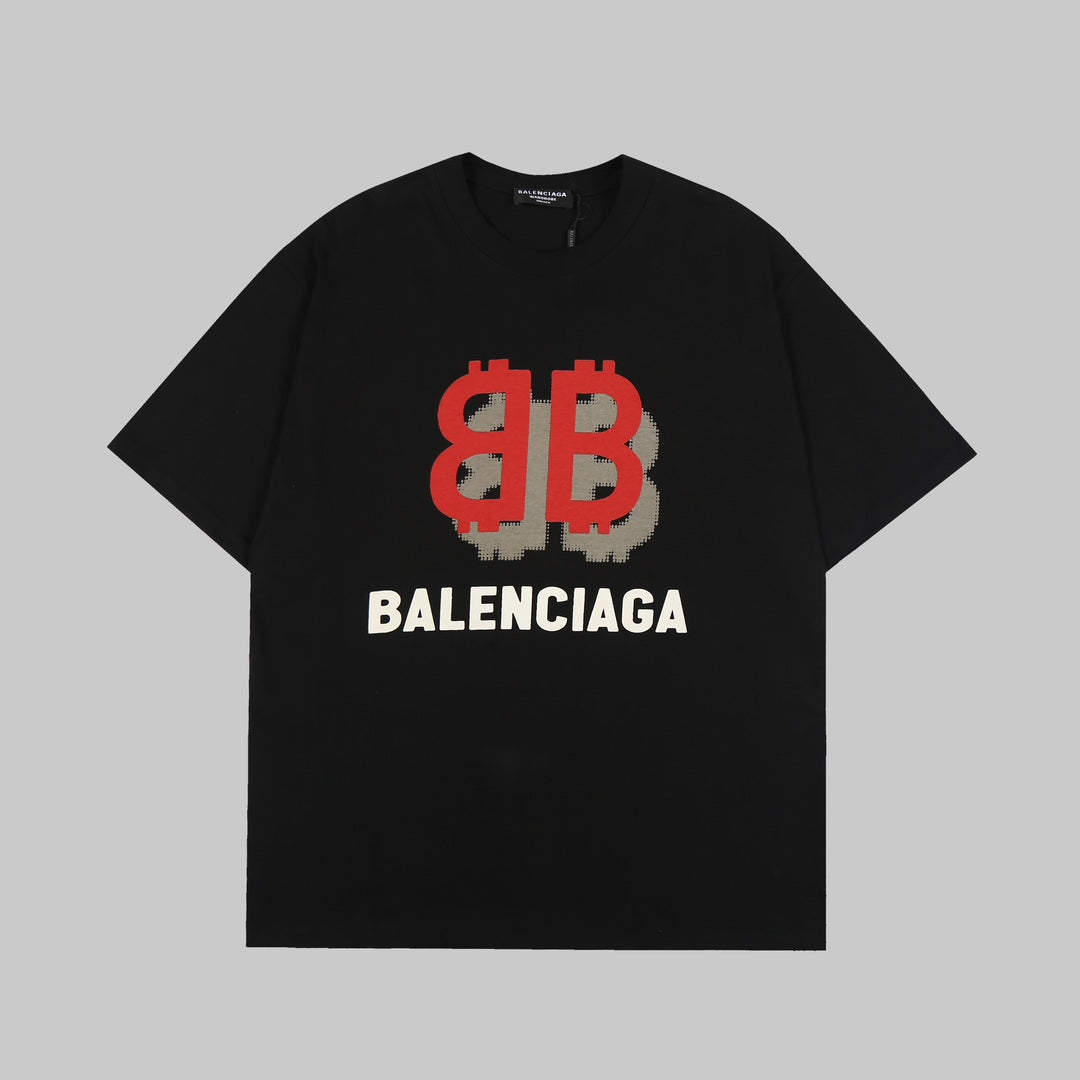Camiseta clásica con estampado de letras