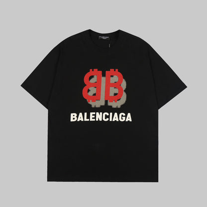 Camiseta clásica con estampado de letras