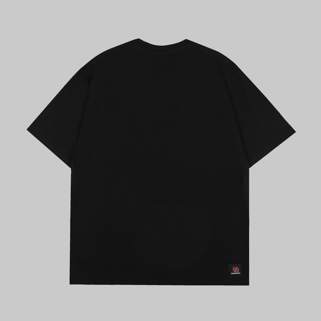 Camiseta clásica con estampado de letras