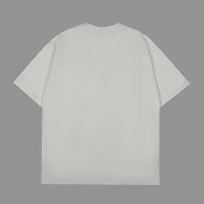 Camiseta clásica con estampado de letras