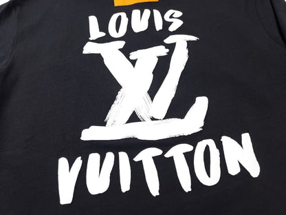Camiseta con estampado clásico en la parte delantera y trasera