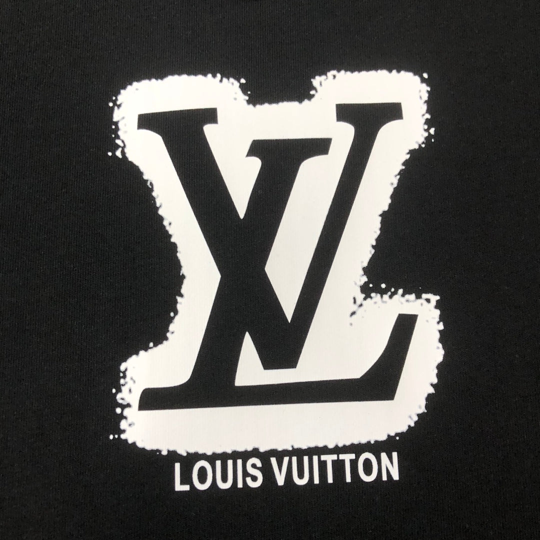 Camiseta con estampado en contraste de color blanco y negro