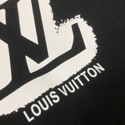 Camiseta con estampado en contraste de color blanco y negro