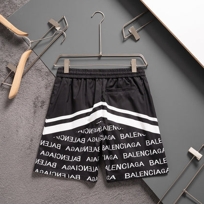 Pantalones cortos de tabla de rayas blancas