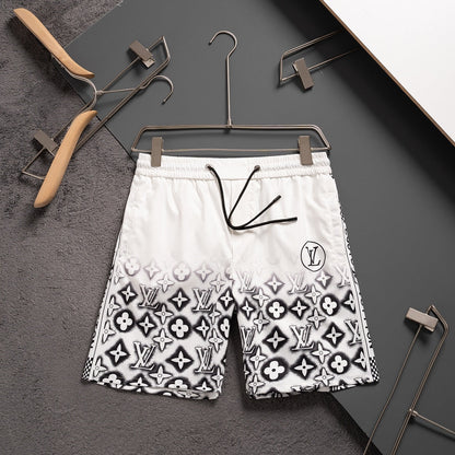 Shorts de playa con estampado completo
