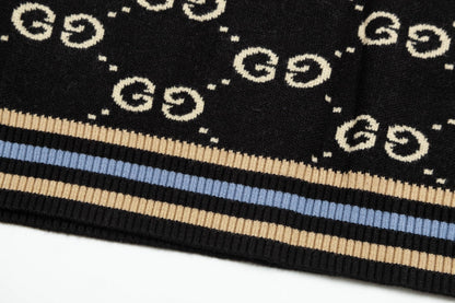 Suéter jacquard con doble G