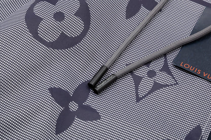 Chaqueta cortavientos con estampado integral
