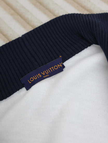Chaqueta de patchwork a rayas