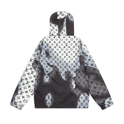 Chaqueta con estampado completo renderizado