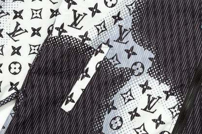 Chaqueta con estampado completo renderizado