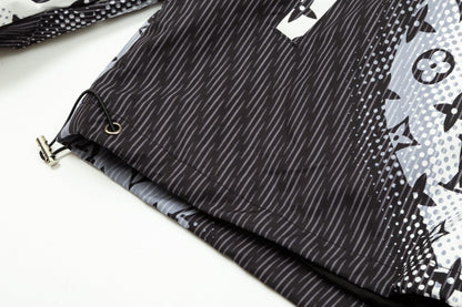 Chaqueta con estampado completo renderizado