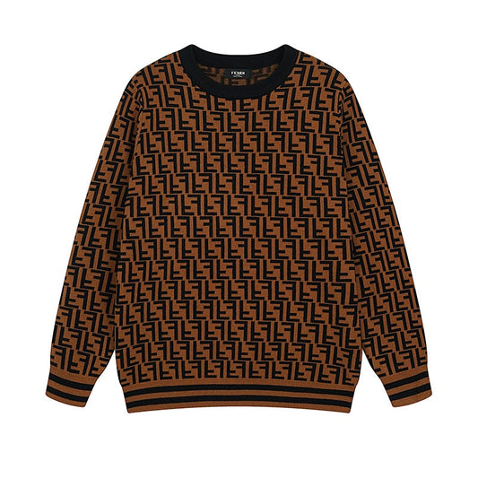 Sudadera con estampado de jacquard Fashion Element