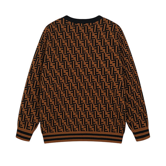Sudadera con estampado de jacquard Fashion Element