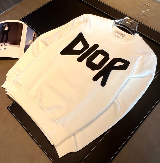 Sudadera con estampado de letras sencillas
