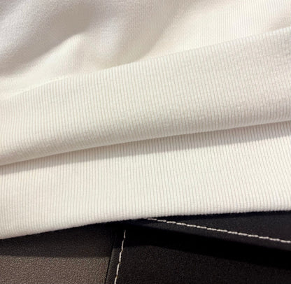 Sudadera con capucha clásica con estampado de letras