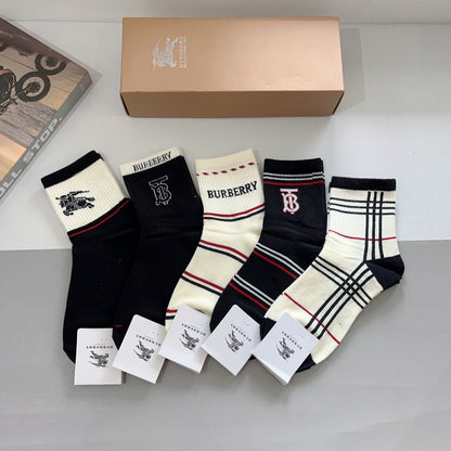 Calcetines con estampado de caballero