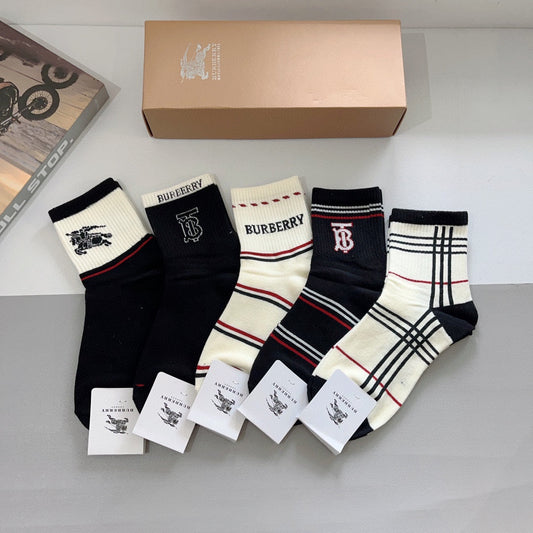 Chaussettes à motif chevalier
