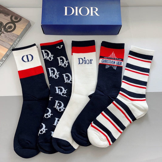 Chaussettes à rayures