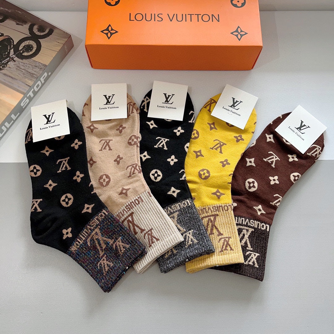 Calcetines con estampado completo y patrón clásico