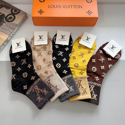 Calcetines con estampado completo y patrón clásico