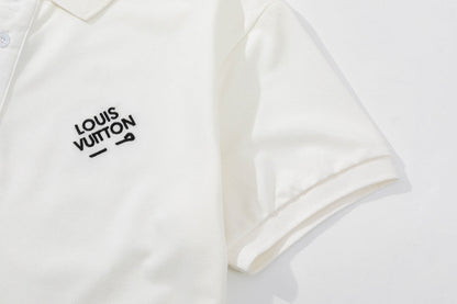 Camisa polo bordada en el pecho