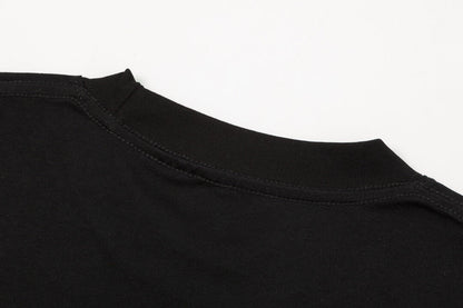 Camiseta con estampado de letras múltiples