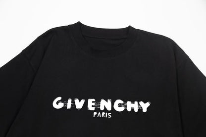 Camiseta con estampado de letras de París
