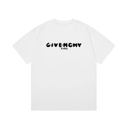 Camiseta con estampado de letras de París